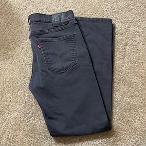 Men’s Levi 541 Athletic Straight Black Jeans